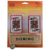 Wooden Domino&amp;Playing Cards image