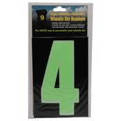 High Visibility Reflective Wheelie Bin Number (12)