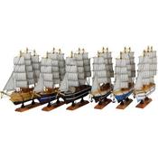 Wooden Sailing Boat 24X24cm image