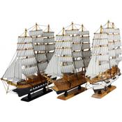 Wooden Sailing Boat 50X46CM