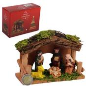 Xmas Nativity Cribs 15X6X11cm image