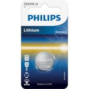 PHILIPS LITHIUM COIN CELL CR2016 (20) image