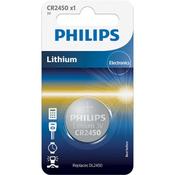 PHILIPS LITHIUM COIN CELL CR2450 (20) image