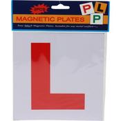 2 MAGNETIC L PLATES 15*15cm(12)