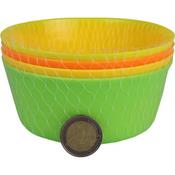 PLASTIC BOWLS 4PCS 7*12cm image