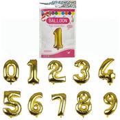 26"/65cm Balloon-Gold ("0""1" "2"out of stock) image