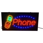 LED PHONE SIGN