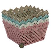 Plastic Basket 18X18X10cm image