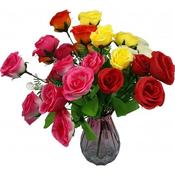 5 Head Flower Assorted 28cm (12) image