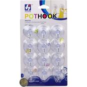 12pc Suction Hooks image