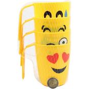 Emoji Cups 4pc image