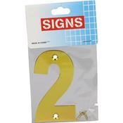 Alloy Door Number-2 7.5cm (10)