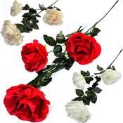 3 Head Rose Stem （H120cm） image