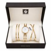 Anne Klein Gold Watch &amp; 2 Bangles Gift Set image