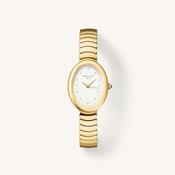 Rosefield Watch - Ovale White &amp; Gold image