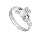 Sterling Silver Ladies Claddagh Ring