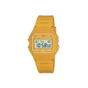 Casio Iconic Vintage Yellow Digital Watch Model F-91WC-9AEF image