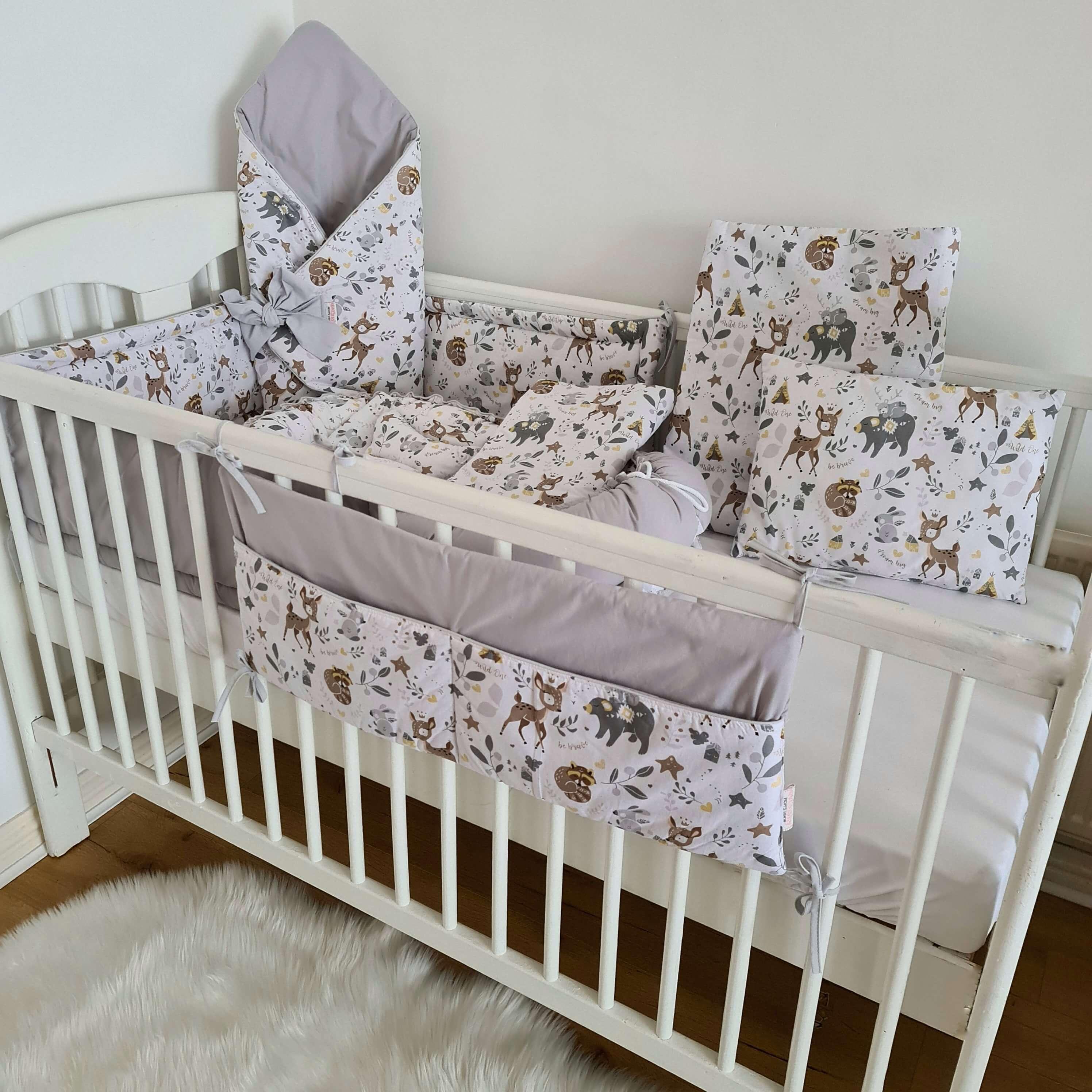 Baby Nest Pod Newborn Baby 10 pc s set Be Brave Wild One in