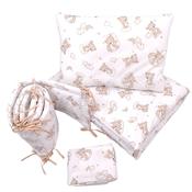 Toddler Bedding Bundle – Cloud Nine Bears (for Cot Beds 70x140 cm, Up to 5 Years)