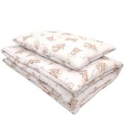 Duvet &amp; Pillow for cot  70x140 cm |Cloud Nine Bears