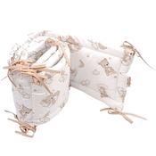Universal Cot Bed Bumper – Cloud Nine Bears Collection