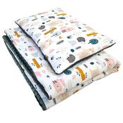 Duvet &amp; Pillow Set For Cot 70x140cm Magical Forest | Pre-Order