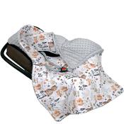 Baby Car Seat Blanket – 0-12 Months Forest
