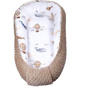 Baby Nest Pod Lounger – 0-9 Months | Whales &amp; Hot Air Balloons