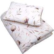 Baby Quilt &amp; Pillow Set | 75x100 cm | Cotton Blossom Collection image