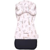Prams Pushchairs Strollers Seat Liner Universal  Retro Bunny image