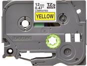 Brother TZe631 Labelling Tape | Black on Yellow | 12mm image