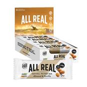 All Real Nutrition Almond Vanilla Protein Bar 12 Pack