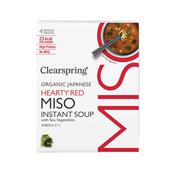 Clearspring Organic Instant Miso Soup - Hearty Red image