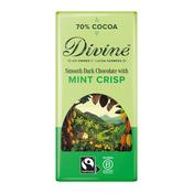 Divine 70% Dark Chocolate with Mint Crisp