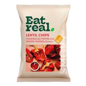 Eat Real Lentil Chips - Red Pepper &amp; Paprika Flavour