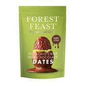 Forest Feast Pistachio Crisp Milk Chocolate Dates