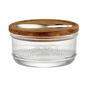 Kilner Glass Salt Pot &amp; Spoon image