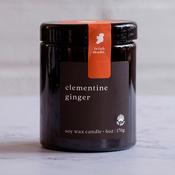 Oir Tonics Clementine &amp; Ginger Soy Wax Candle