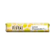 Vivani Organic Lemon Cheesecake Bar