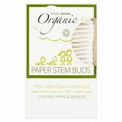 SImply Gentle Organic Paper Stem Cotton Buds image