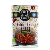 Free &amp; Easy Organic Vegetable Balti