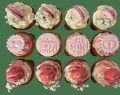 Pink Baby Shower Cupcakes - Eve’s Cakes