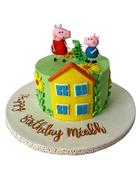 Peppa Pig Birthday Cake - Eve's Cakes image