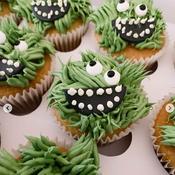 Monster Halloween Cupcakes - Eve’s Cakes image
