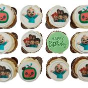Cocomelon Cupcakes (x12) - Eve's Cakes image