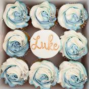 Naming Day Cupcakes for Boy - Eve's Cakes