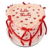 Pink Heart Cake - Eve's Cakes