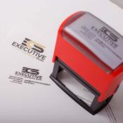 Self-Inking Rubber Stamps - Executive Company Seals image