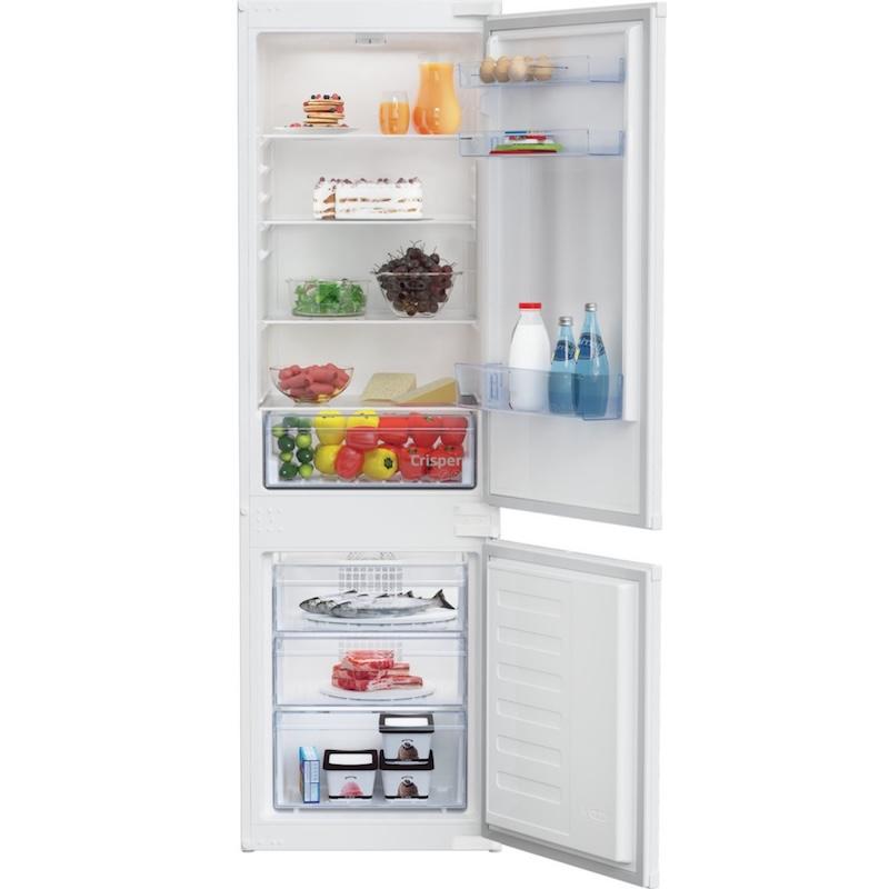 Beko Frost Free Fridge Freezer with LED Lighting, Reversible Doors, Open Door Alarm, Crisper Drawer