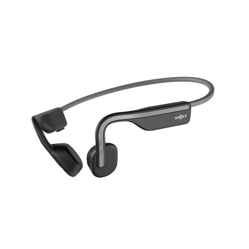 Shokz OpenMove Wireless Bone Conduction Open-Ear Headphones - Grey, 6 Hours Battery